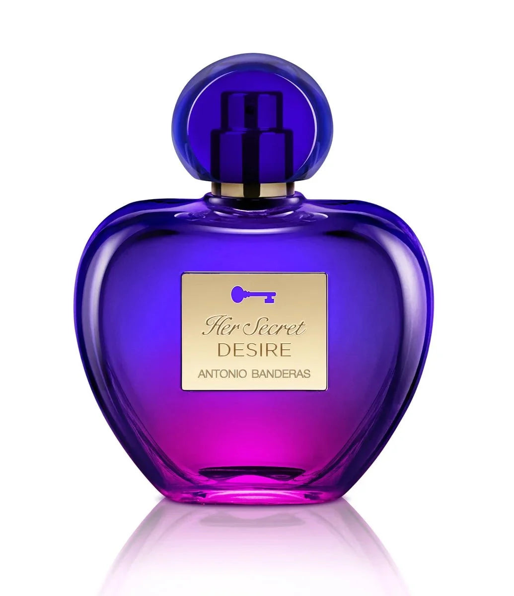 Antonio Banderas Her Secret Desire EDT for Women – 80ml | Fresh Floral Fragrance