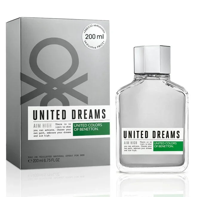 Benetton United Dreams Aim High Edt Perfume For Men 200Ml