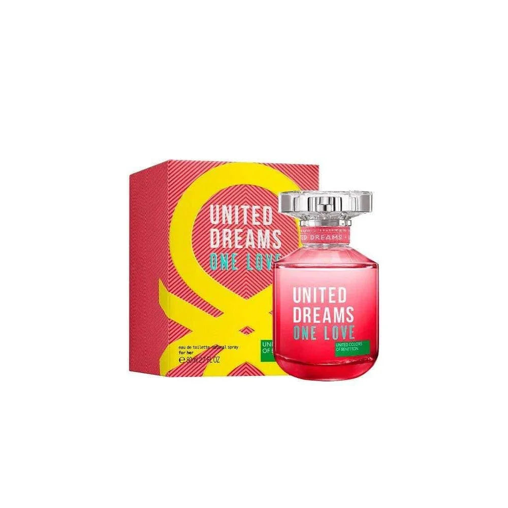 Benetton United Dreams One Love EDT Perfume for Women 80ML