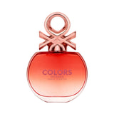 Benetton Colors Rose Intenso EDP 80ml, pink women's perfume bottle