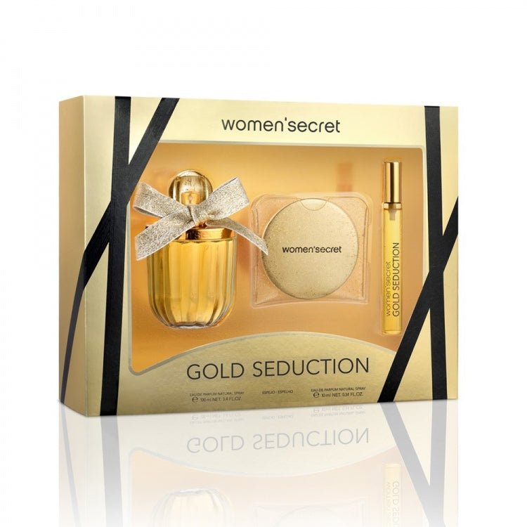 Women Secret Gold Edp100Ml+Edp 10Ml+Handy Mirror