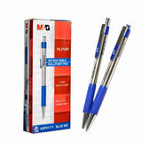 M&G Alpha Ballpoint Pen 01771 – 0.7mm Medium Tip | Smooth Writing Ball Pen (Blue)