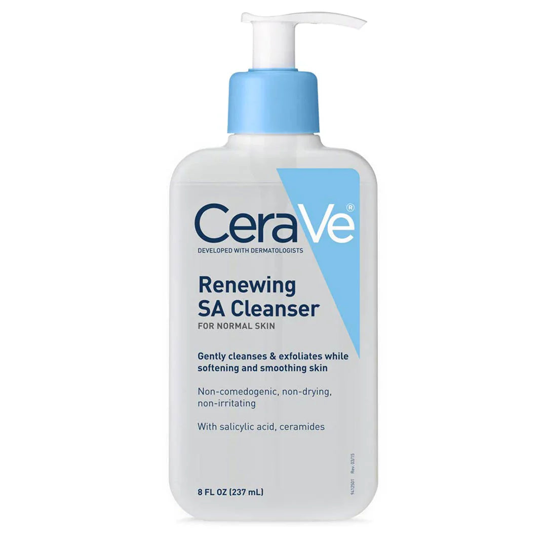 CeraVe Skin Smoothing Gently & Exfoliates SA Cleanser, 237ml