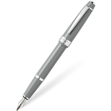 Cross Bailey Light fountain pen, polished grey resin barrel