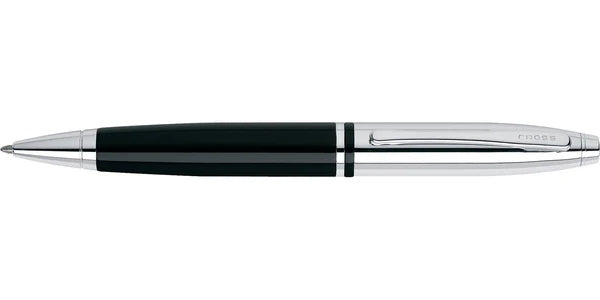 Cross Calais Ballpoint Pen – Black Lacquer & Polished Chrome