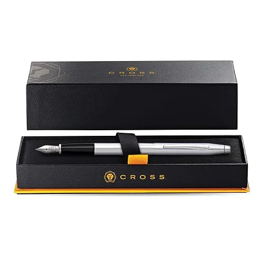 Cross Classic Century Fountain Pen | Lustrous Chrome | Smooth Nib