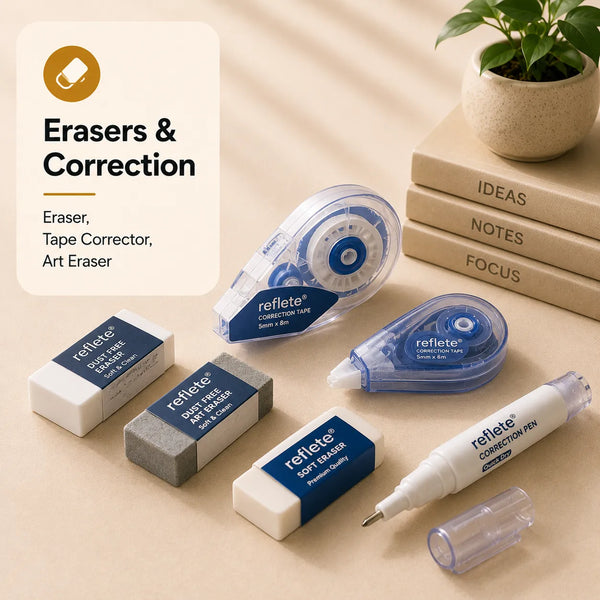 Erasers & Correction