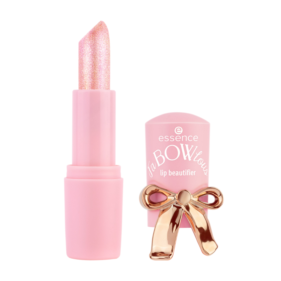 Essence FaBOWlous Lip Beautifier 01 Bow-tiful Kiss | Shimmer Lip Balm