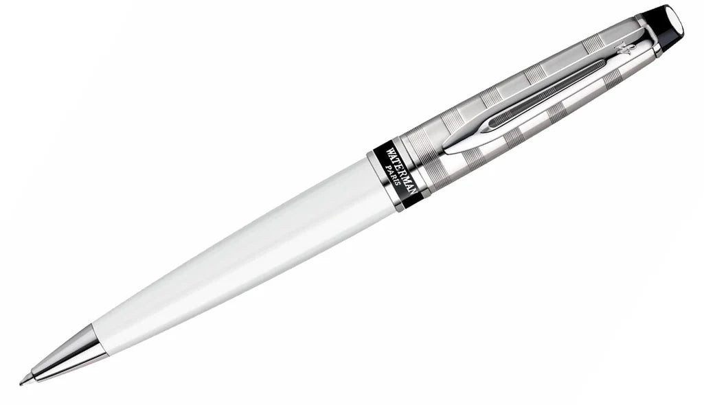 Waterman Expert Deluxe White CT Ballpoint Pen