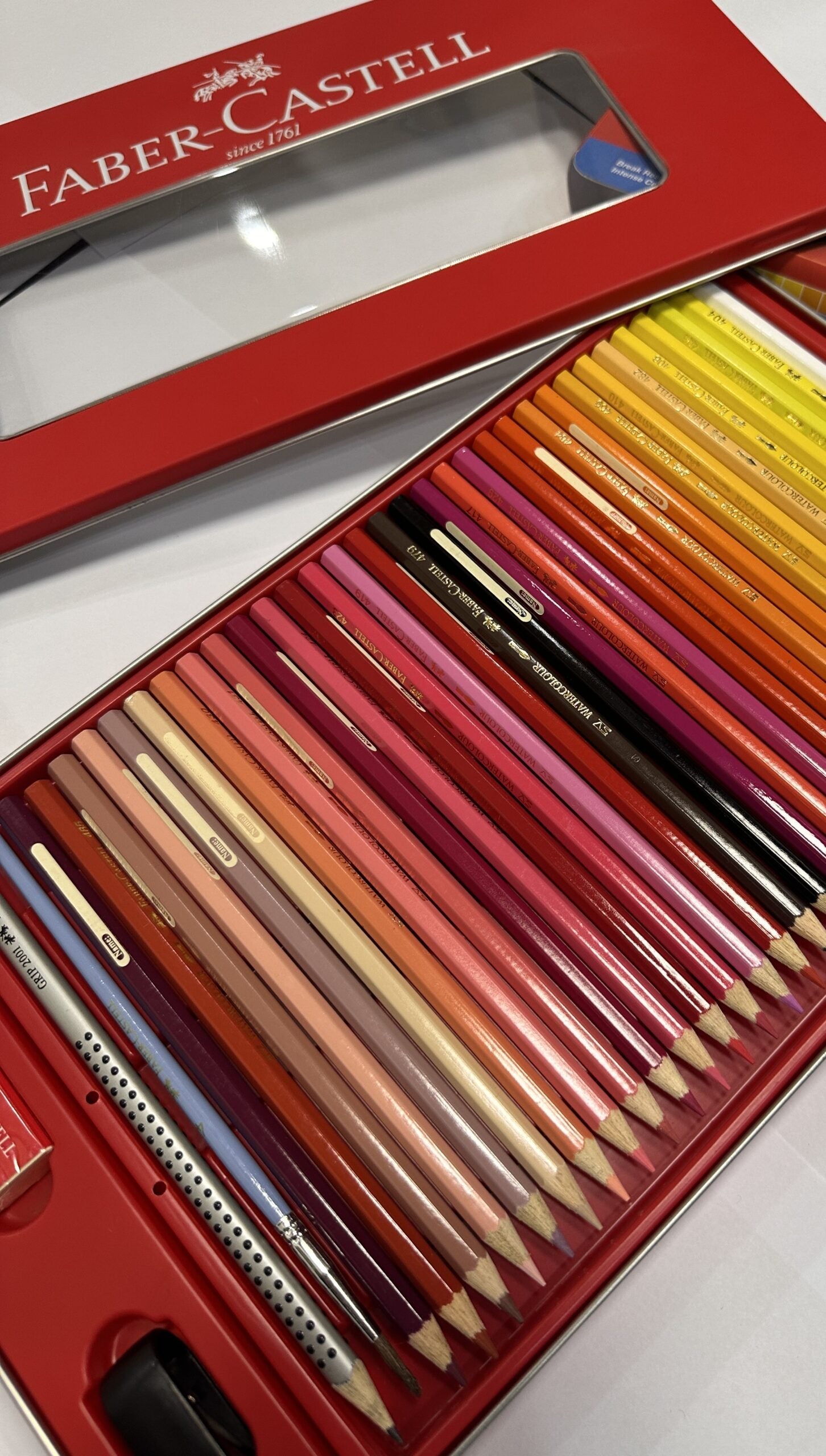 Faber Castell 60 Classic Colour Pencils Tin Case