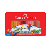 Faber Castell 100 Water Colour Pencils Tin Case