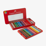Faber Castell 60 Classic Colour Pencils Tin Case