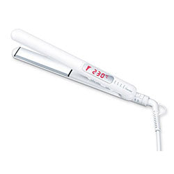 Beurer Hair Straightener HSE 40 – Professional Ceramic Flat Iron with Steam