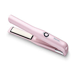Beurer HS 20 Cordless Hair Straightener – Ceramic Flat Iron