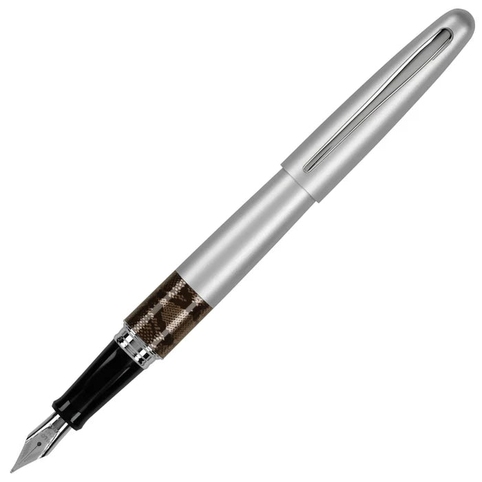 Pilot MR 02 Fountain Pen – Silver Python