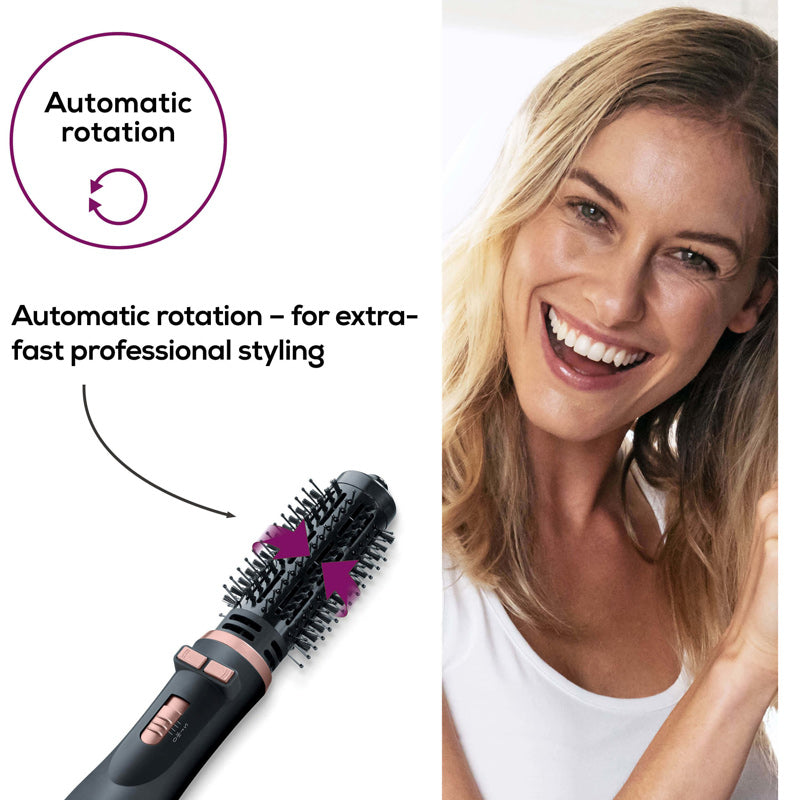 Beurer Rotating Hot Air Brush HT 80 – 2-in-1 Styler & Volumiser