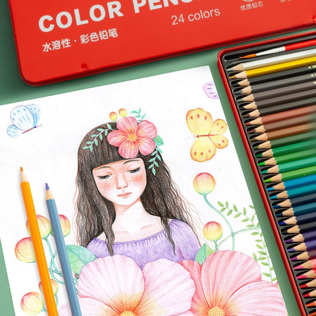 M&G Professional Water Color Pencil Set of 72