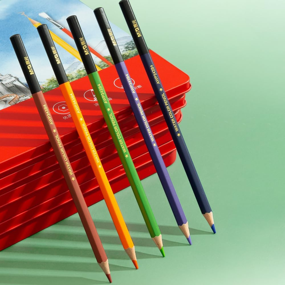 M&G Professional Water Color Pencil Set of 72