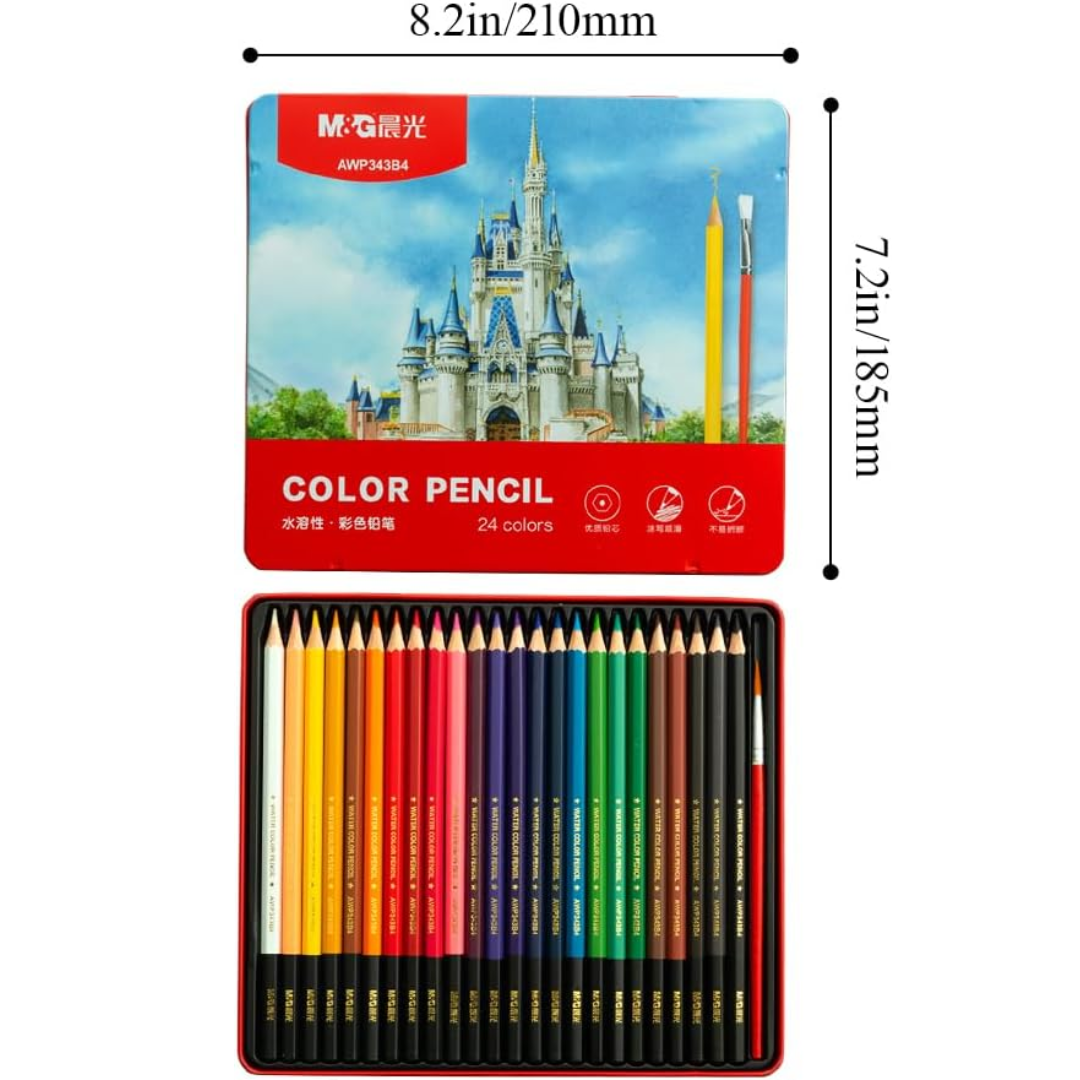 M&G Professional Water Color Pencil Set of 72