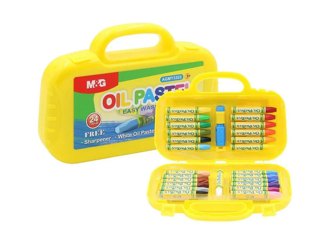 M&G Oil Pastel Washable Hexagon