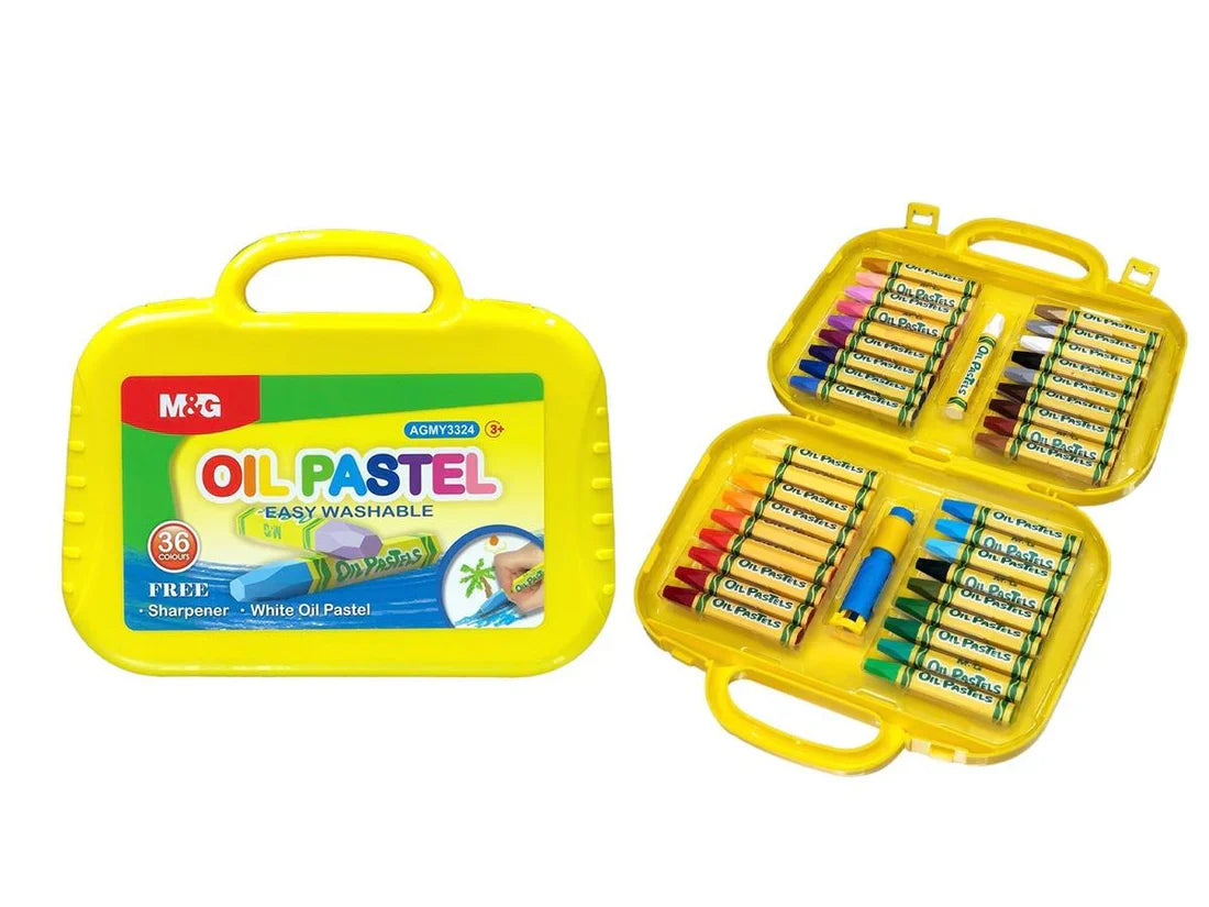 M&G Oil Pastel Washable Hexagon