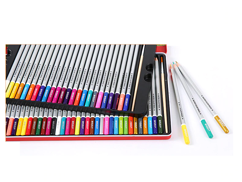 M&G Water Soluble Color Pencil Set of 48