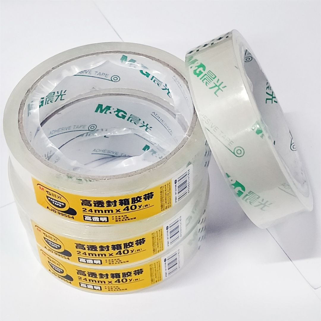 M&G Transparent Tape 1 Inch x 40 Yds