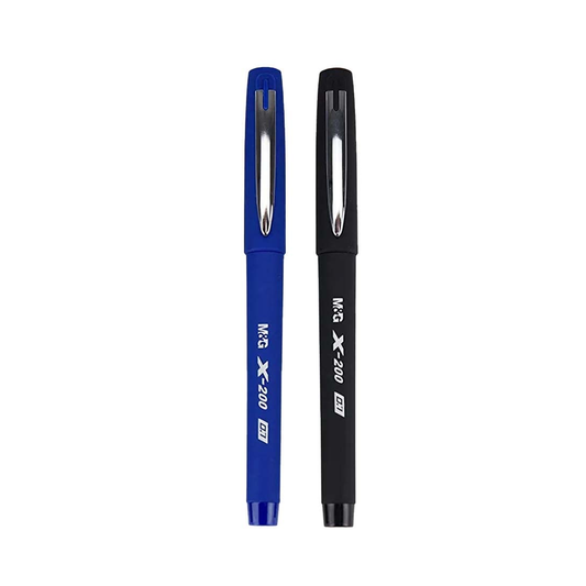 M&G Gel Pen X-200 Black & Blue 0.7 MM