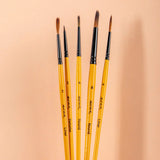 Mont Marte Gallery Series Acrylic Brush Set Of 6