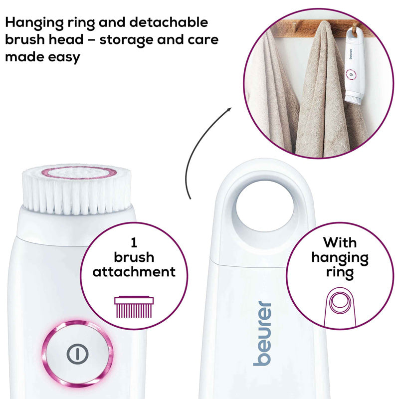 Beurer Facial Brush FC 45 – Electric Face Cleansing & Exfoliating Brush