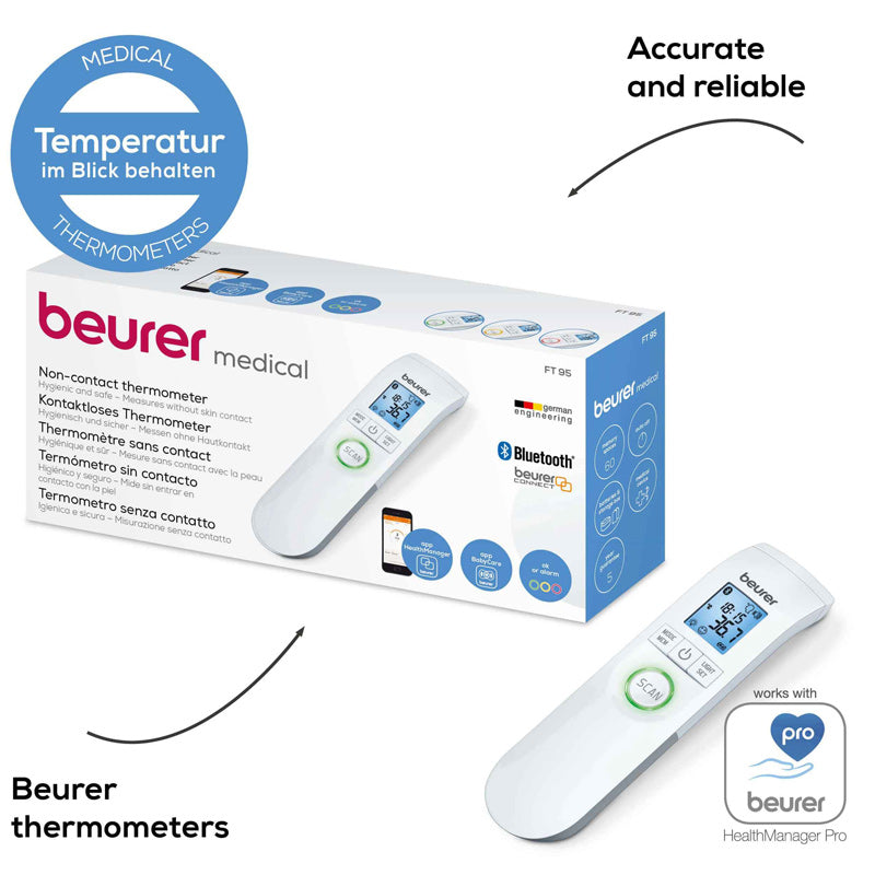 Beurer FT 95 Non-Contact Infrared Thermometer