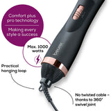 Beurer Rotating Hot Air Brush HT 80 – 2-in-1 Styler & Volumiser
