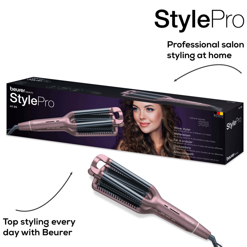Beurer Wave Styler HT 65 – Professional Hair Waver & Crimper