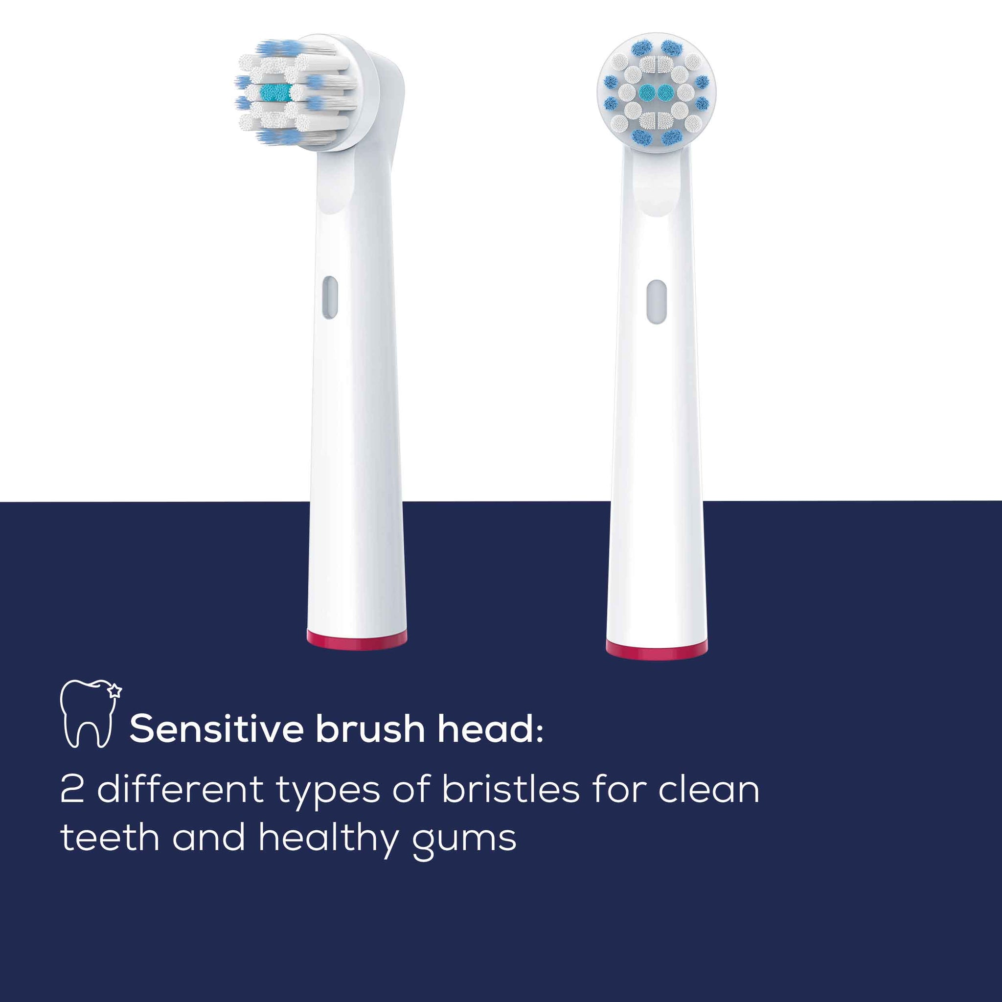 Beurer Spare Brush Heads Sensitive – Pack of 4 Replacement Heads