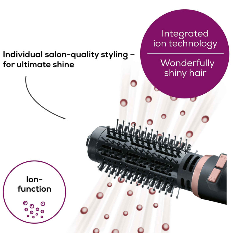 Beurer Rotating Hot Air Brush HT 80 – 2-in-1 Styler & Volumiser