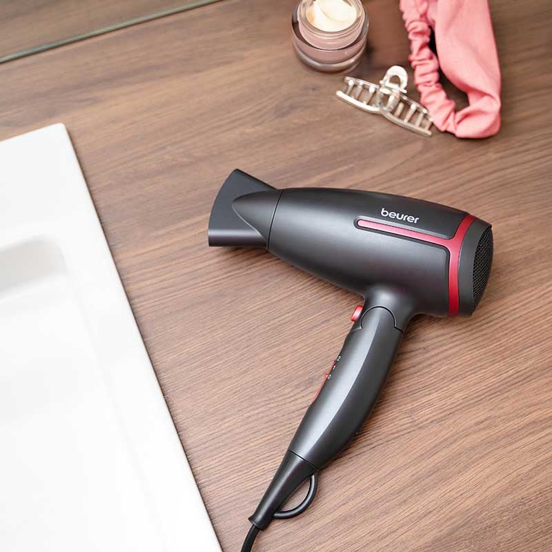 Beurer Travel Hair Dryer HC 25 Limited Edition – Compact Foldable Dryer