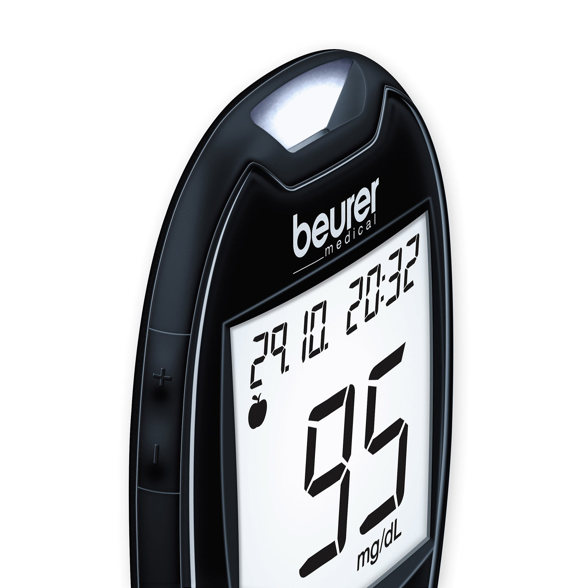 Beurer GL 44 Blood Glucose Monitor — Black (mg/dL)