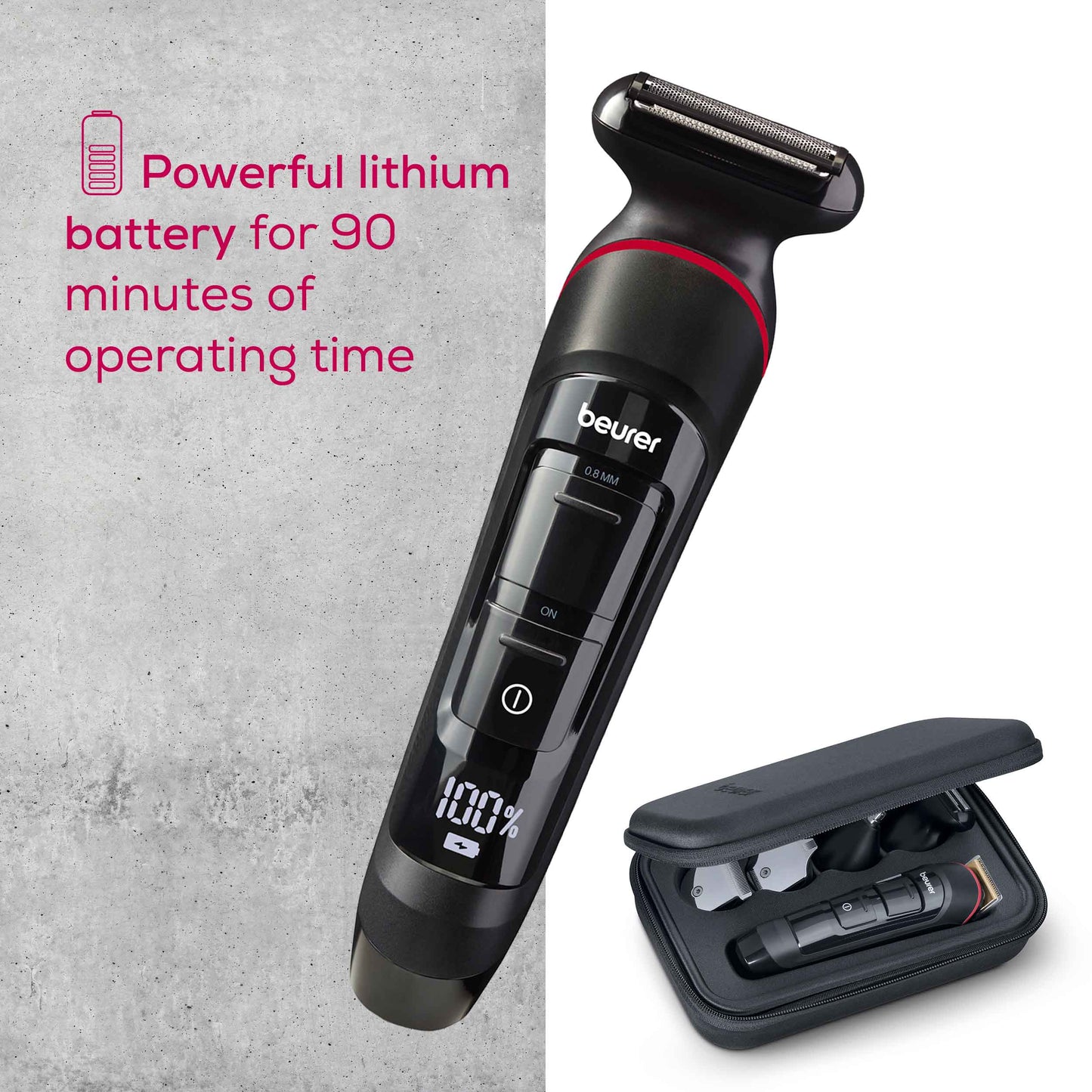 Beurer Multi Groomer MN9X – All-in-One Cordless Grooming Kit