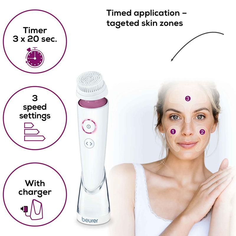 Beurer Pureo Deep Cleansing Facial Brush FC 95 – Advanced Sonic Face Brush