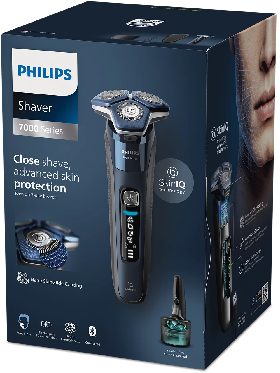 Philips Shaver series 7000 Wet & Dry electric shaver