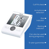Beurer BM 28 AD Upper Arm Blood Pressure Monitor — With Adapter