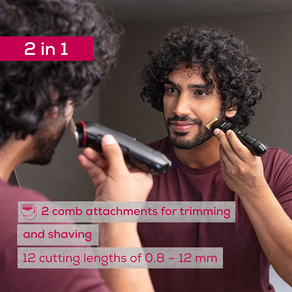 Beurer Beard Trimmer MN4X – Cordless Precision Beard & Stubble Trimmer