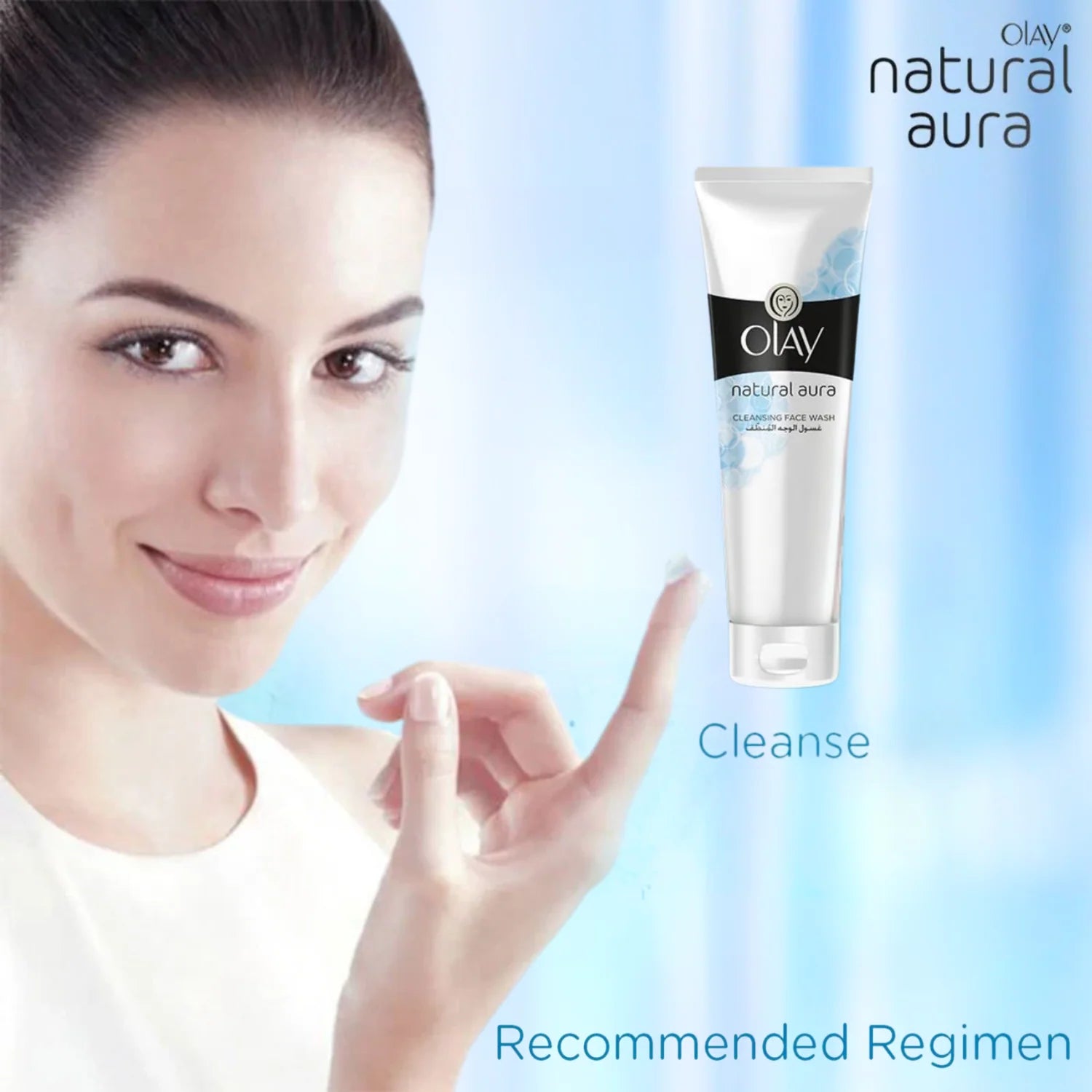 Olay Natural Aura Brightening Face Wash 100g