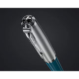 Parker 51 Ballpoint Pen – Teal Blue with Chrome Trim | Iconic Luxury Pen