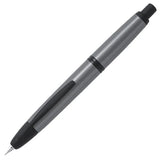 Pilot Capless Vanishing Point Fountain Pen – Matte Grey BT (18K Gold Nib)