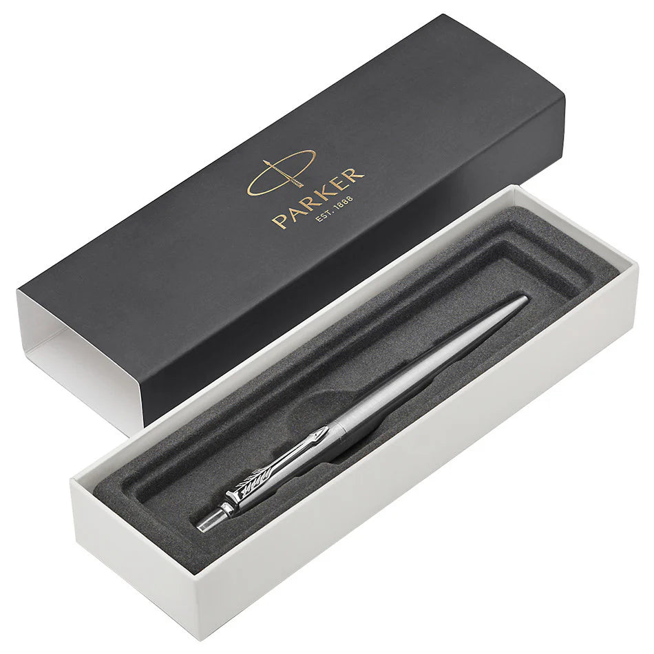 Parker Jotter Core Stainless Steel Chrome Trim Ballpoint Pen