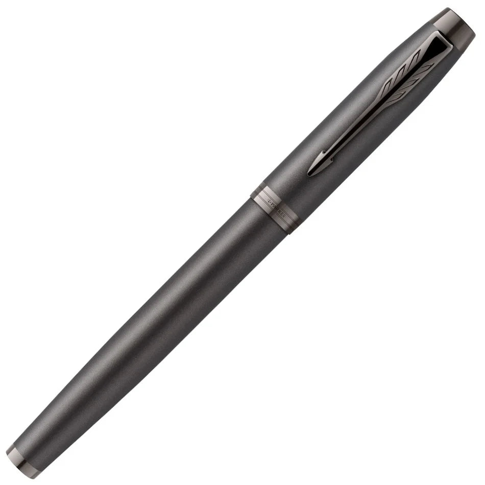 Parker IM Monochrome Titanium Fountain Pen – Matching Titanium Trim