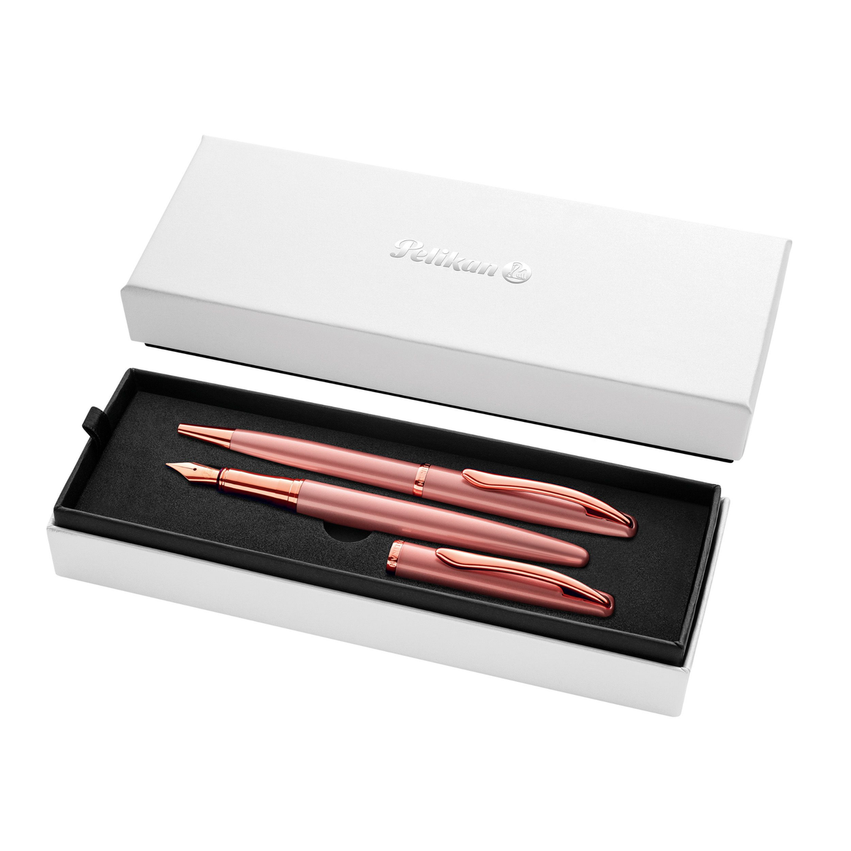 Pelikan Jazz Noble Elegance Giftset – Rose (Fountain Pen & Ballpoint)