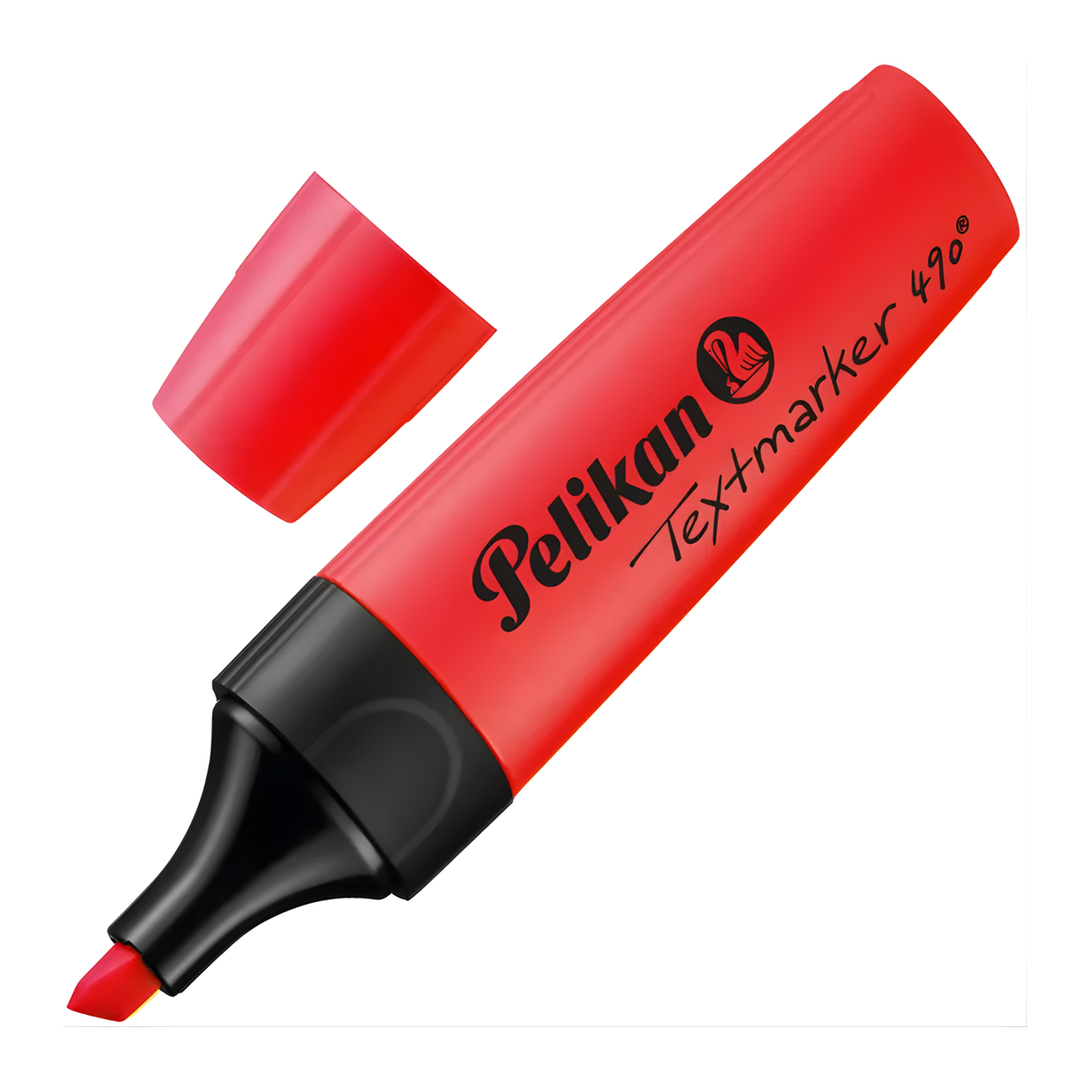 Pelikan Textmarker 490 Highlighter — Red