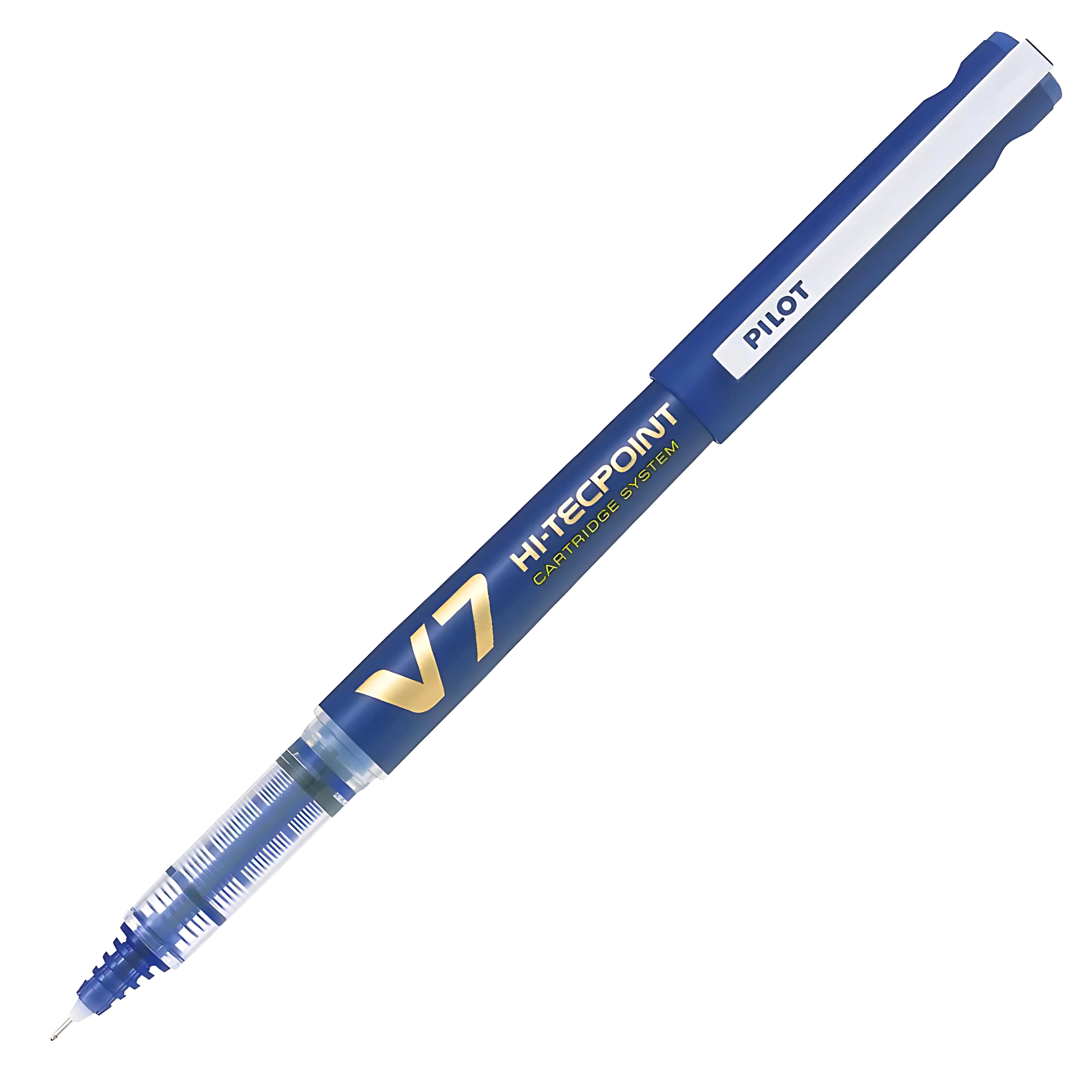 Pilot Hi-Tecpoint V7 Rollerball Pen | Refillable Liquid Ink | Blue